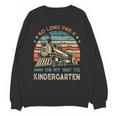 Pre-k Graduation To Kindergarten Retro Vintage Train Kids Unisex Sweatshirt