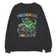 Preschool Graduation Monster Truck Dinosaur Boys Dino Tee Unisex Sweatshirt