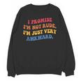 I Promise I'm Not Rude I'm Just Very Awkward Introvert Unisex Sweatshirt