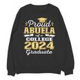 Proud Abuela Of 2024 College Graduate Family 24 Graduation Unisex Sweatshirt