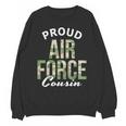 Proud Air Force Cousin Deployment Homecoming Graduation Unisex Sweatshirt
