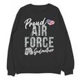 Proud Air Force Godmother US Air Force Graduation Godmother Unisex Sweatshirt
