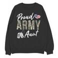 Proud Army Aunt Army Graduation Aunt US Army Aunt Unisex Sweatshirt