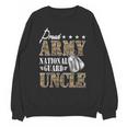 Proud Army National Guard Uncle National Guard Graduation Unisex Sweatshirt