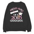 Proud Aunt Of a 2018 Graduate Auntie Graduation Unisex Sweatshirt