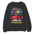 Proud Aunt Of 2023 Pre-K Graduate Senior Graduation Matching Unisex Sweatshirt