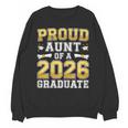 Proud Aunt Of A 2026 Graduate Shirt Class Of 2026 Graduation Unisex Sweatshirt