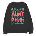 Proud Aunt Of An Amazing PhD Graduate Family Graduation Unisex Sweatshirt