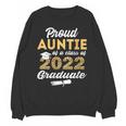 Proud Auntie Of 2022 Graduate Class 2022 Graduation Leopard Unisex Sweatshirt