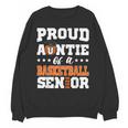 Proud Auntie Of a Basketball Senior 2026 Graduation Gifts Unisex Sweatshirt
