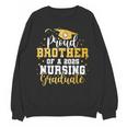 Proud Brother Class Of 2025 Nursing Graduate Graduation Unisex Sweatshirt