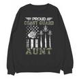 Proud Coast Guard Aunt US Coast Guard Graduation Aunt Unisex Sweatshirt