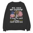 Proud Coast Guard Dad Coast Guard Graduation Dad Unisex Sweatshirt