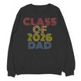 Proud Dad Of A Class Of 2026 Graduate Senior Graduation Unisex Sweatshirt