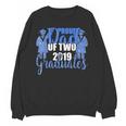 Proud Dad Of Two 2019 Graduates Twin Papa Graduation Unisex Sweatshirt
