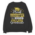 Proud Daughter Of 2025 College Graduate Family 24 Graduation Unisex Sweatshirt