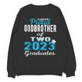 Proud Godbrother Of Two 2023 Graduate Class 2023 Graduation Unisex Sweatshirt