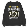 Proud Godmother Of A 2021 Graduate Graduation Clothes MBA Unisex Sweatshirt