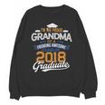 Proud Grandma Of A 2018 Graduate Shirt Graduation Grad Class Unisex Sweatshirt