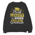 Proud Grandma Of 2025 College Graduate Family 24 Graduation Unisex Sweatshirt