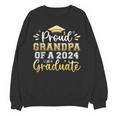 Proud Grandpa Of a 2024 Graduate Senior Graduation Men Unisex Sweatshirt