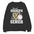 Proud Grandpa Of A 2026 Senior Baseball Graduation Leopard Unisex Sweatshirt
