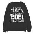 Proud Grandpa Graduation Senior 21 Grad Class Of 2021 Unisex Sweatshirt
