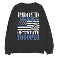 Proud Grandpa Of a State Trooper Police Officer Graduation Unisex Sweatshirt