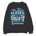 Proud Mama Of 2024 College Graduate Family 24 Graduation Unisex Sweatshirt