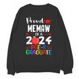 Proud MEMAW Of 2024 Pre-K Graduation Graduate Senior 2024 Unisex Sweatshirt