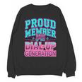 Proud Member Of The Dial Up Club Tech Nostalgia Top Unisex Sweatshirt