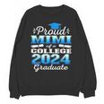 Proud Mimi Of 2024 College Graduate Family 24 Graduation Unisex Sweatshirt