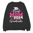 Proud Mom Of 2024 5th Grade Graduate Mother Graduation Unisex Sweatshirt