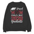 Proud Mom Of 2025 Senior Graduate Matching Family Graduation Unisex Sweatshirt