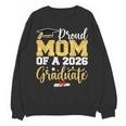 Proud Mom Of A Class Of 2026 Graduate Senior Gold Graduation Unisex Sweatshirt