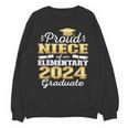 Proud Niece Of 5th Grade Graduate 2024 Elementary Graduation Unisex Sweatshirt