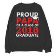 Proud Papa Of A Class Of 2018 Graduate Shirt Graduation Unisex Sweatshirt