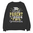 Proud Parent Of Two 2024 Graduate Class 2024 Graduation Unisex Sweatshirt