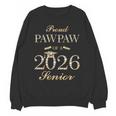 Proud Pawpaw Of A 2026 Senior Graduate Graduation Unisex Sweatshirt