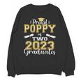 Proud Poppy Of Two 2023 Graduate Class 2023 Graduation Unisex Sweatshirt