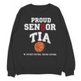 Proud Senior Tia 2026 Graduation Basketball Player Unisex Sweatshirt