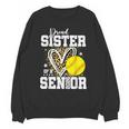 Proud Sister Of A 2026 Senior Softball Graduation Leopard Unisex Sweatshirt