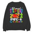 Proud Step-Dad Of 2023 Pre-K Graduate Fathers Day Graduation Unisex Sweatshirt