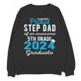 Proud Step Dad Of 5th Grade Graduate 2024 Family Graduation Unisex Sweatshirt