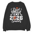 Proud Uncle Of A 2026 Senior Football Graduation Unisex Sweatshirt