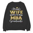Proud Wife Of 2023 Class MBA Graduate Family Graduation Unisex Sweatshirt