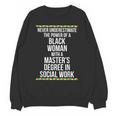 Queen MSW Social Work Masters Graduation Unisex Sweatshirt