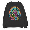 Rainbow Senior 2029 Shirt Class Of 2029 Cute Graduation Unisex Sweatshirt