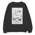 The Reader Tarot Card Bookworm Books Lover Dragon Librarians Unisex Sweatshirt