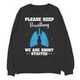 Respiratory Therapist Appreciation RT School Graduation Unisex Sweatshirt
